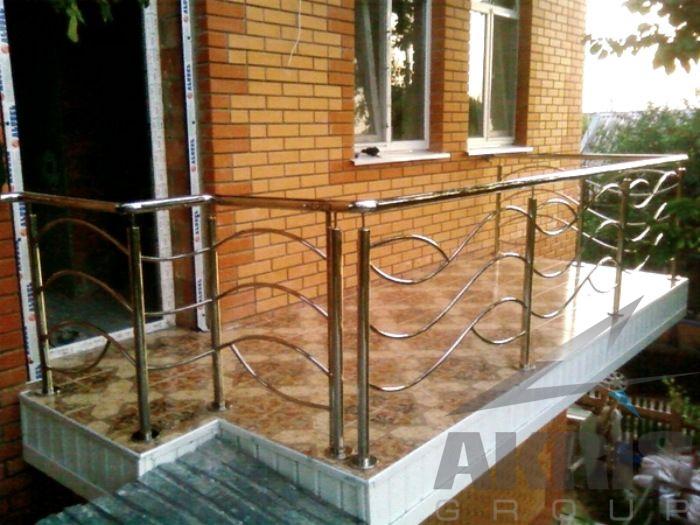 Ограждения для балконов и терасс из металла