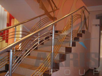 Перила и ограждения для домашней лестницы